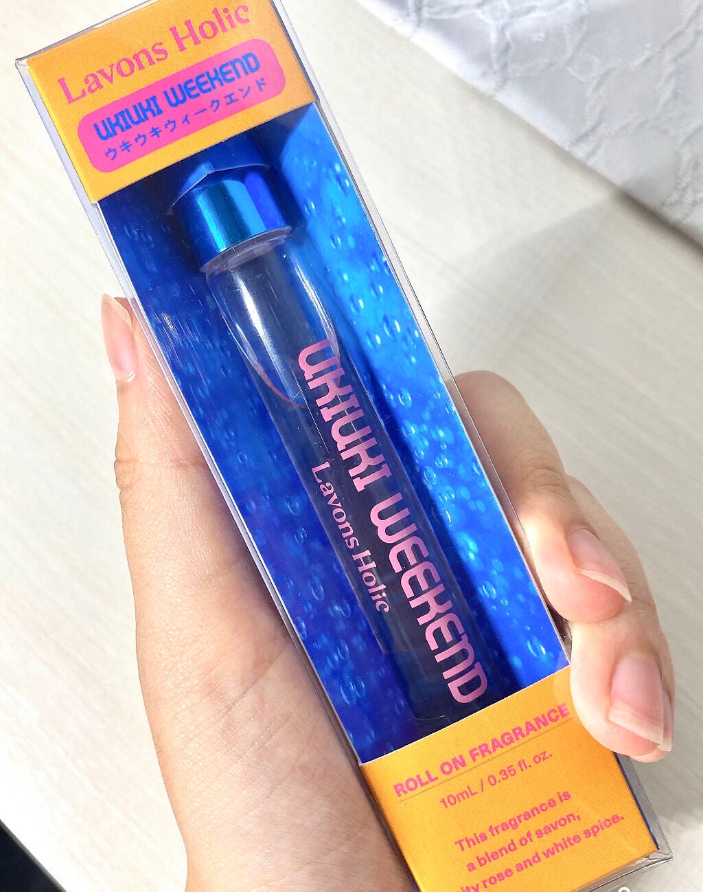 オードトワレロールオン ウキウキウィークエンド/ラボンホリック/香水(レディース)を使ったクチコミ(4枚目)