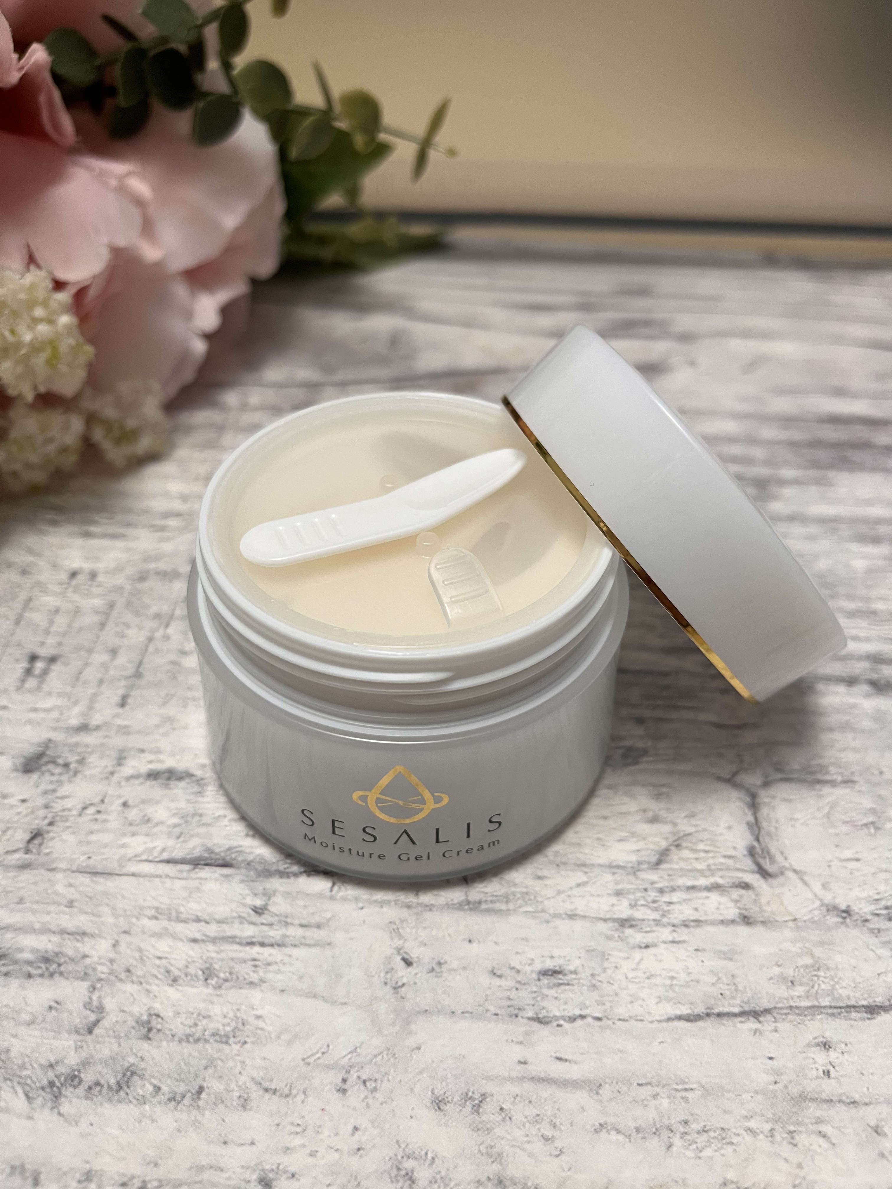 モイスチャージェルクリーム/SESALIS/フェイスクリームを使ったクチコミ（3枚目）