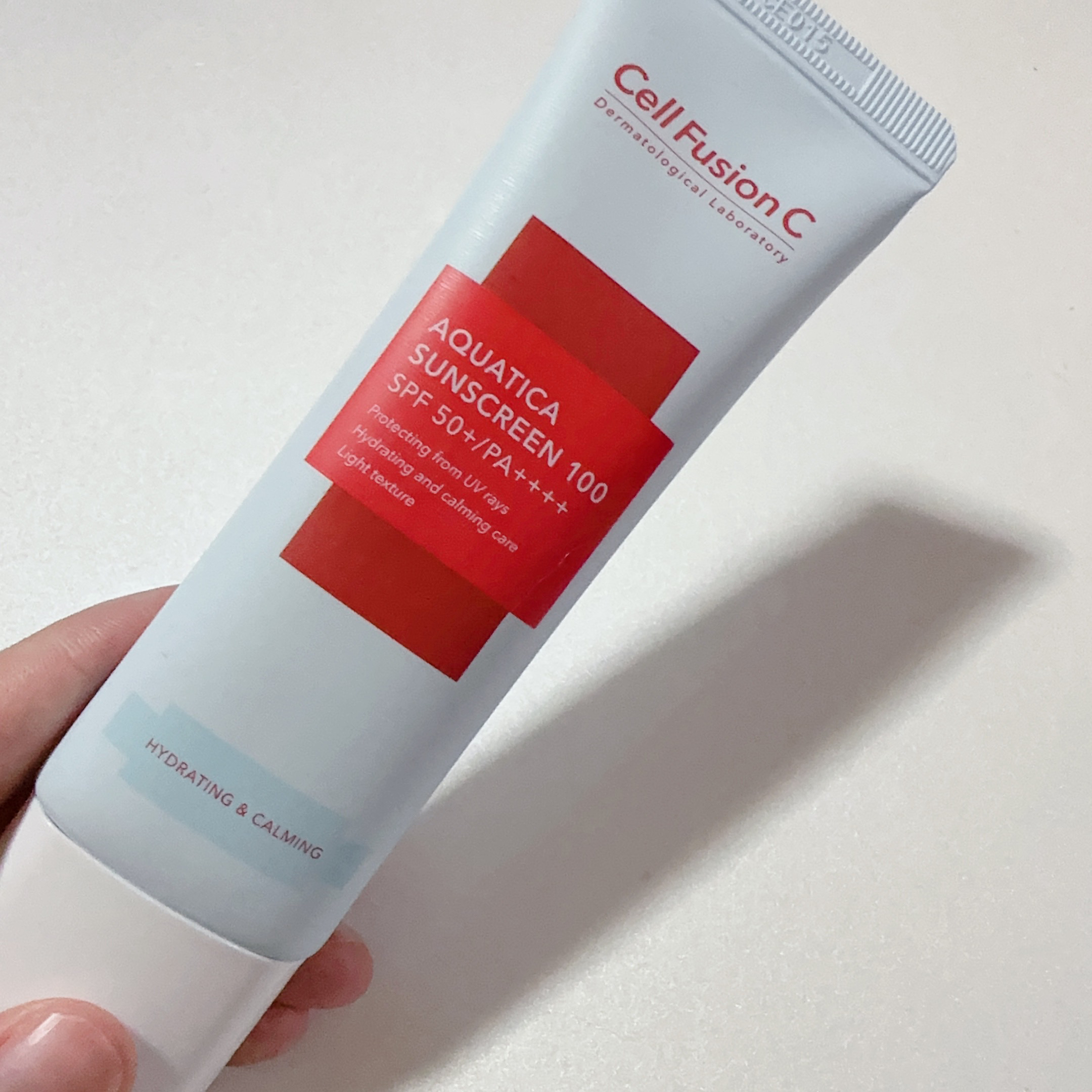 アクアティカサンスクリーン100/Cell Fusion C(セルフュージョンシー)/日焼け止めクリームを使ったクチコミ（2枚目）