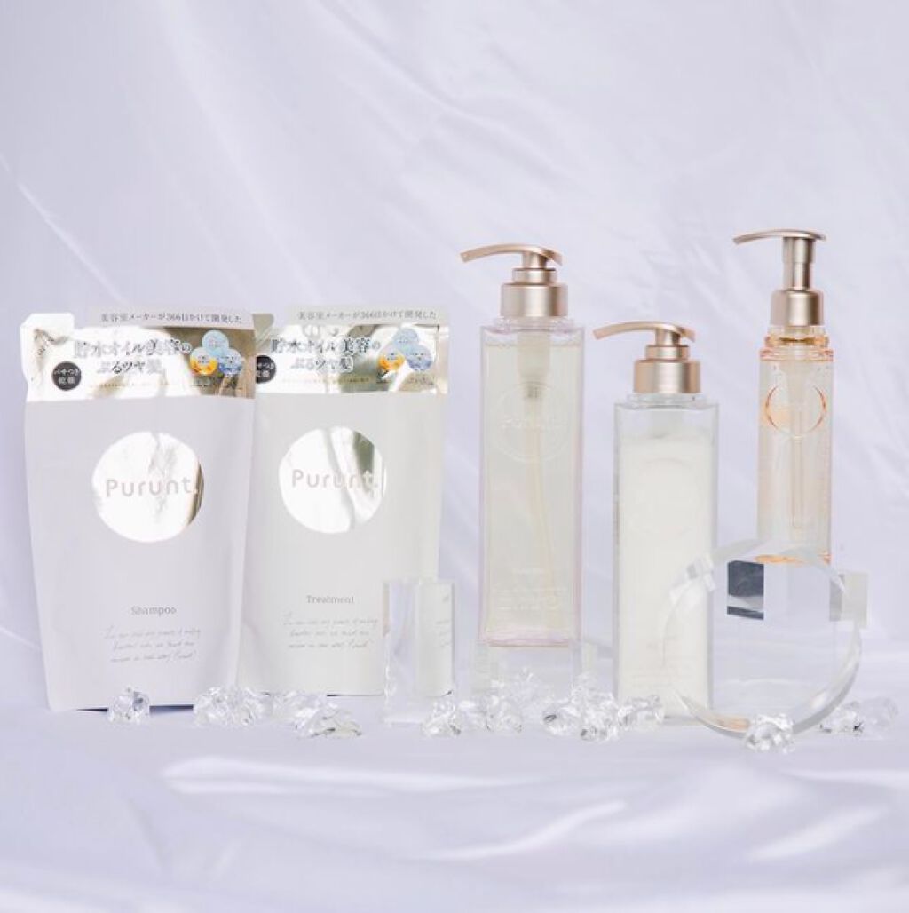 プルント モイストリッチ美容液シャンプー／モイストリッチリペア美容液トリートメント/Purunt./市販シャンプーを使ったクチコミ（1枚目）