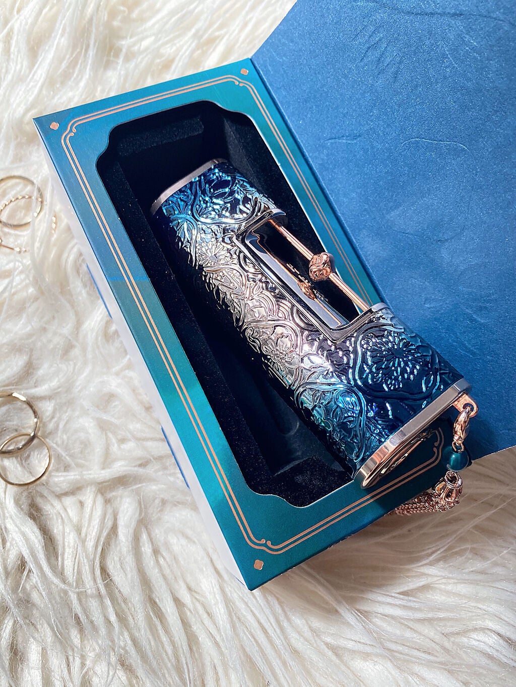 百花同心錠 彫刻リップ/花西子/口紅を使ったクチコミ(2枚目)