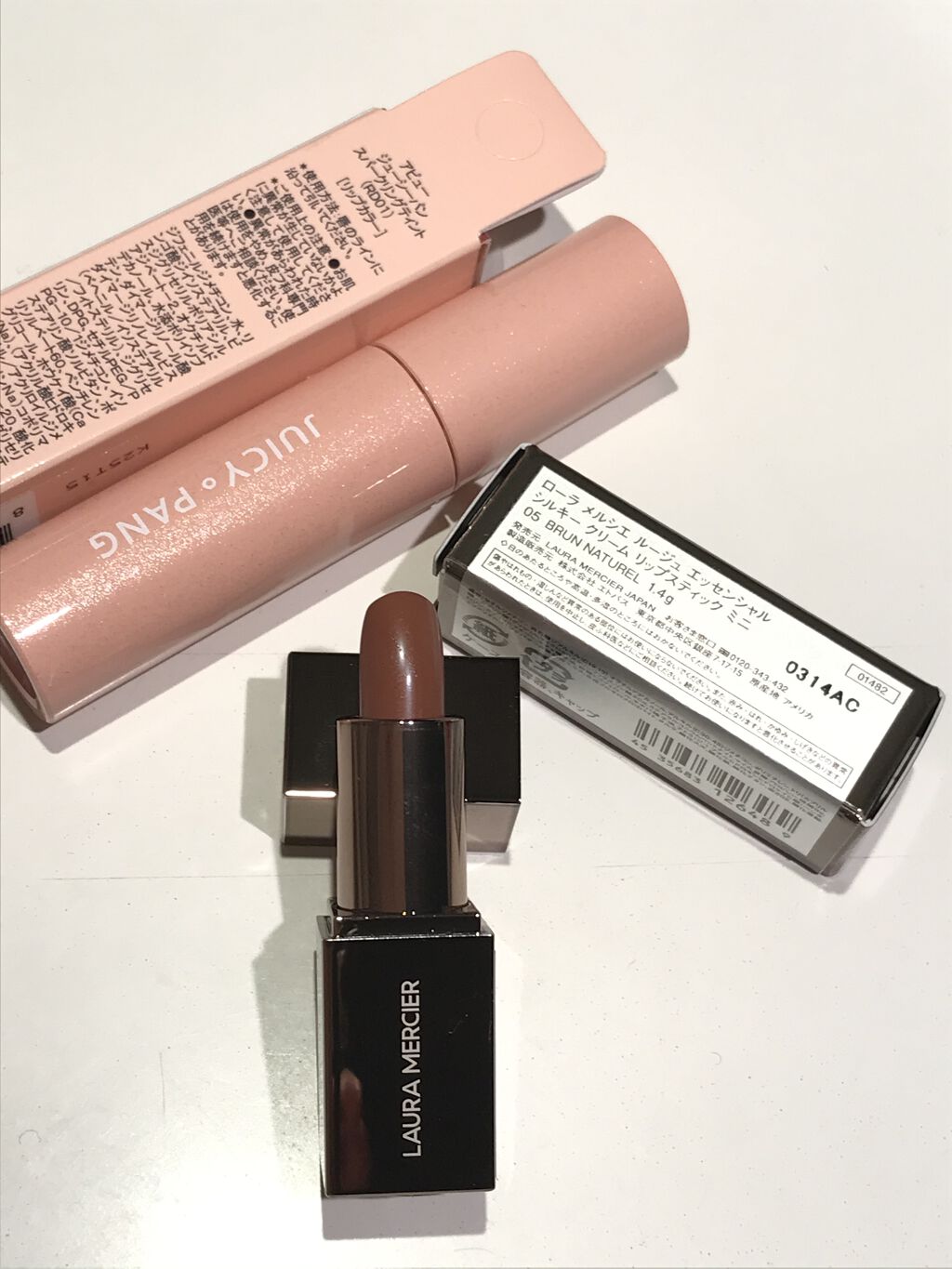 ルージュ エッセンシャル シルキー クリーム リップスティック/ローラ メルシエ/口紅を使ったクチコミ（2枚目）