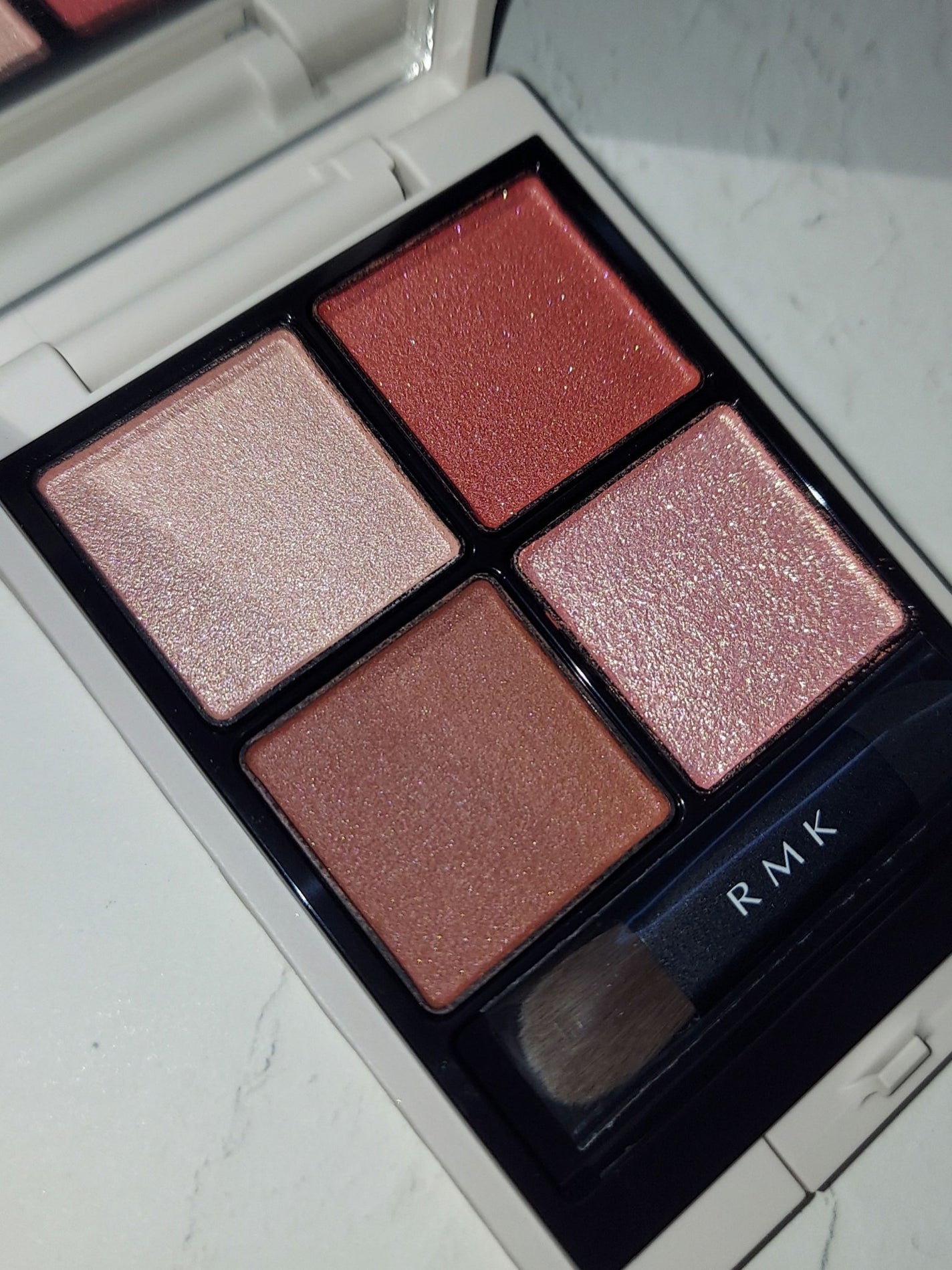 RMK シンクロマティック アイシャドウパレット/RMK/アイシャドウパレットを使ったクチコミ(3枚目)