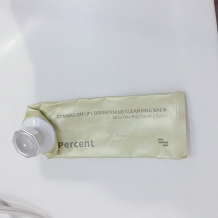 コンマス オン ライフ ブライトニング クレンジングバーム/Heart Percent/クレンジングバームを使ったクチコミ(2枚目)