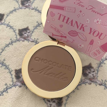 ミルクチョコレート ソレイユ ロングウェア マット ブロンザー/Too Faced/シェーディングを使ったクチコミ（2枚目）