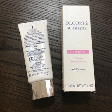 サンシェルター トーンアップCC/DECORTÉ/CCクリームを使ったクチコミ（2枚目）