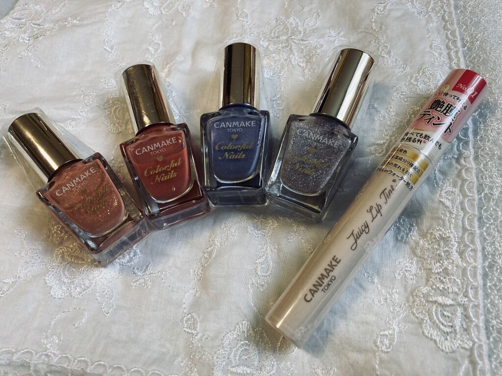 カラフルネイルズ/キャンメイク/マニキュアを使ったクチコミ（1枚目）