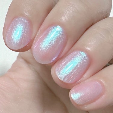 nails inc. プラント パワー ネイルポリッシュのクチコミ「なんて綺麗な青ラメの輝き🤤

nails inc.
プラント パワー ネイルポリッシュ

PL.....」（3枚目）