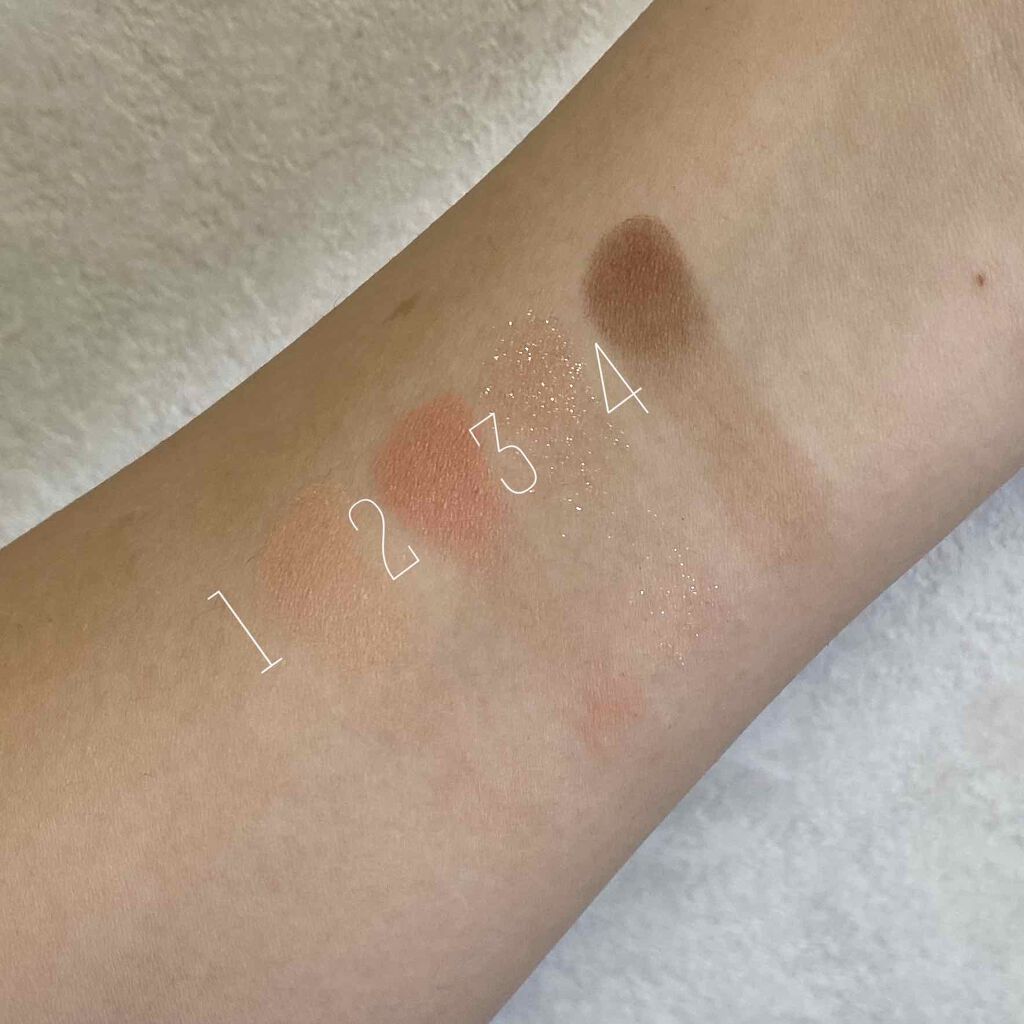 ベターザンアイズ/rom&nd/アイシャドウパレットを使ったクチコミ（3枚目）