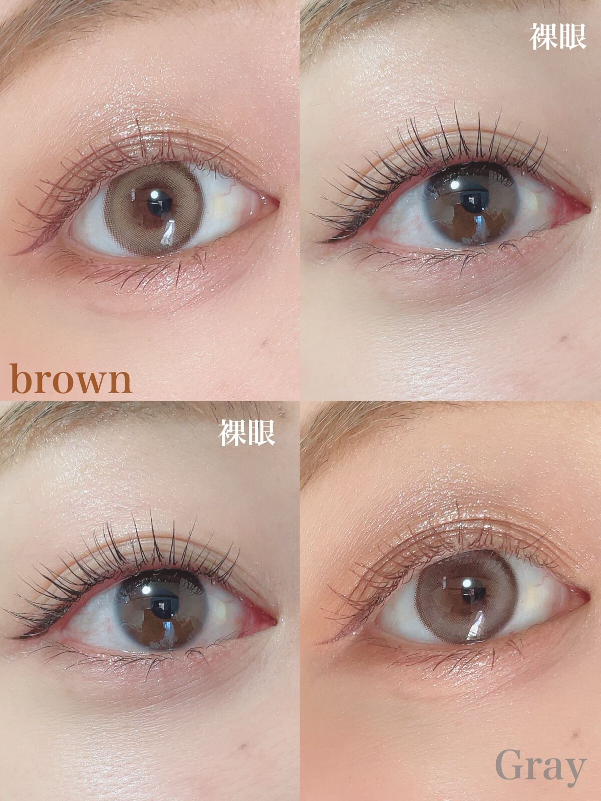 ごんす@YouTube始めました on LIPS 「《大人気カラコンにワンデー登場❤︎》私の大好きなmilk&te..」(3枚目)