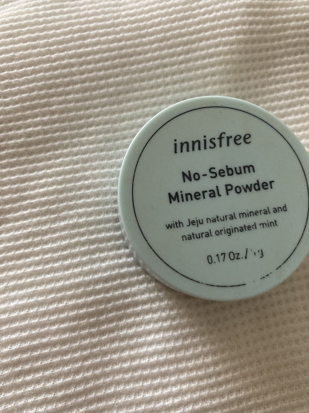 ノーセバム ミネラルパウダー/innisfree/ルースパウダーを使ったクチコミ（1枚目）