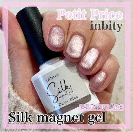 inbity シルクマグネットジェル/Petit Price/ジェルネイルを使ったクチコミ(1枚目)