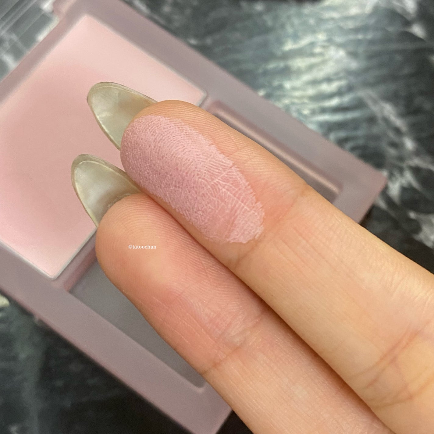 ティンテッドミルククリームブラッシュ /HOLIKA HOLIKA/ジェル・クリームチークを使ったクチコミ(5枚目)