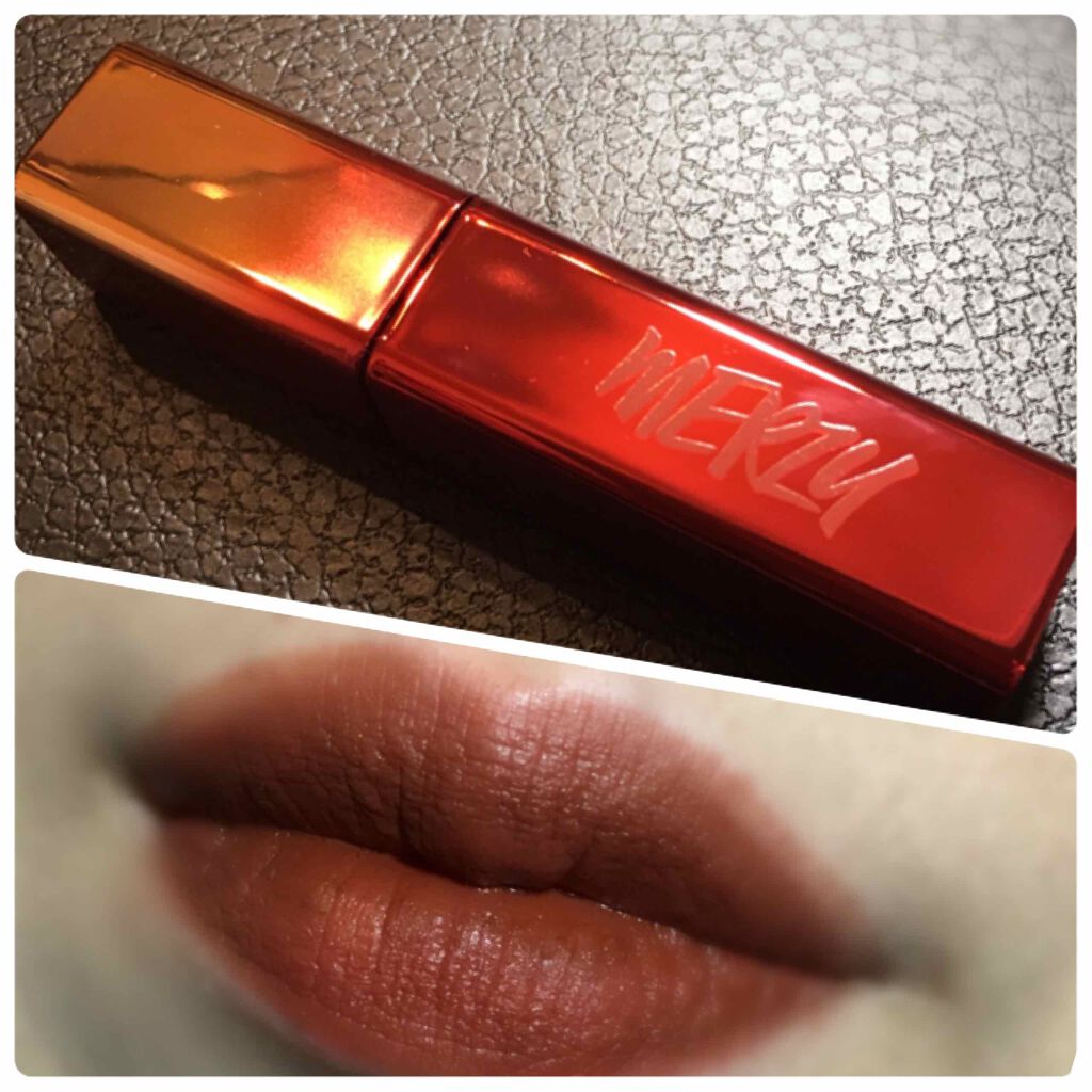 ザ ファースト ベルベット ティント シーズン3/MERZY/リップティントを使ったクチコミ(1枚目)