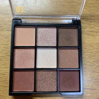 UR GLAM　BLOOMING EYE COLOR PALETTE/U R GLAM/アイシャドウパレットを使ったクチコミ（2枚目）