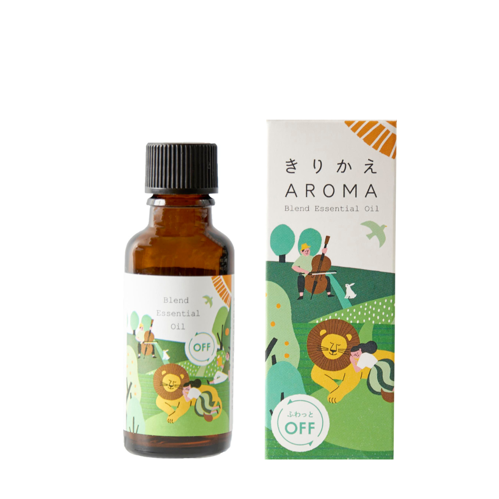 きりかえアロマ ブレンドエッセンシャルオイル ふわっとオフ 30ml
