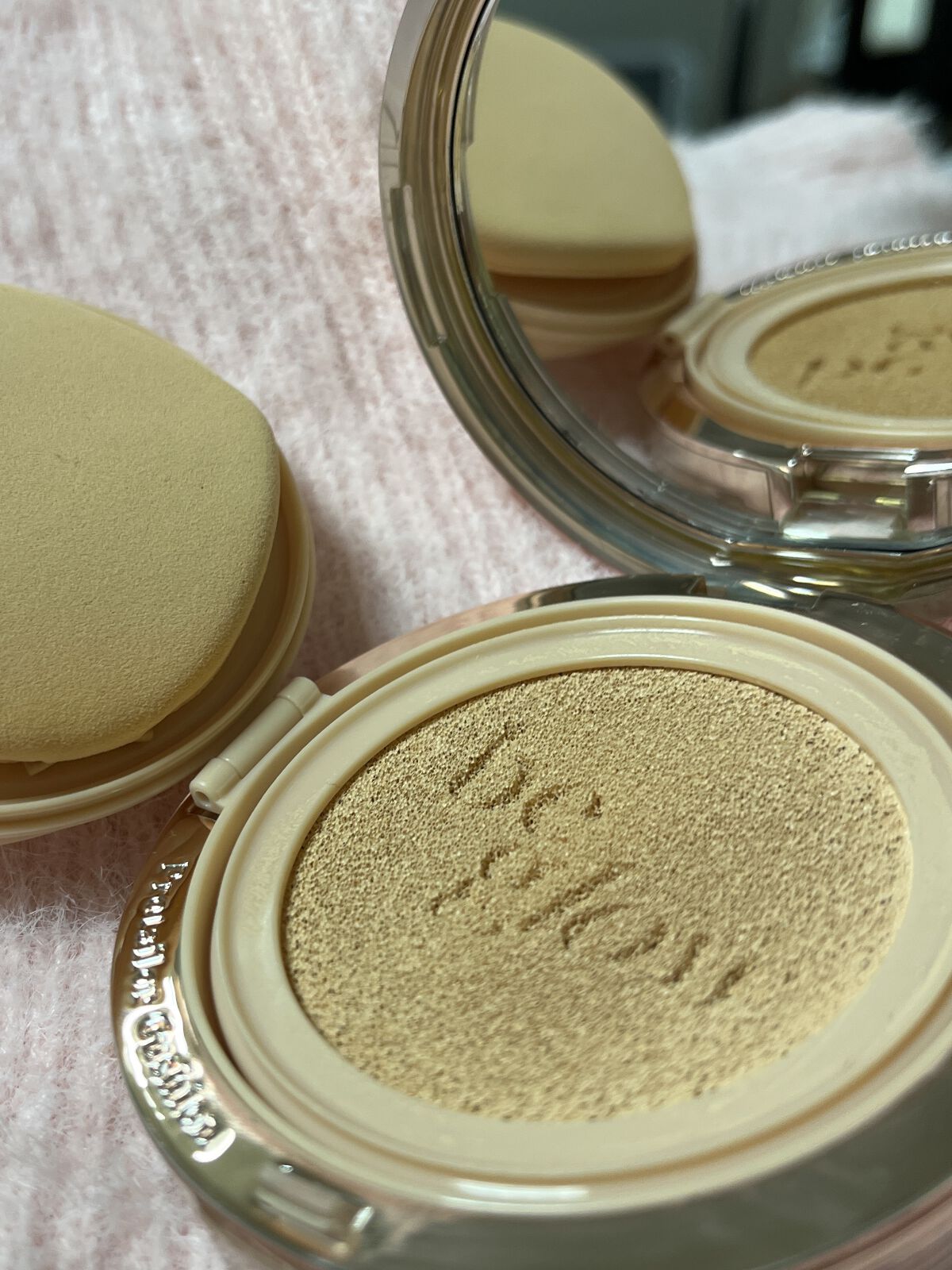 プロテーラービーグロウクッション ニュークラス/espoir/クッションファンデーションを使ったクチコミ（1枚目）