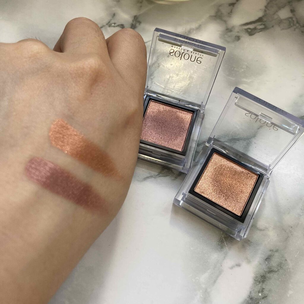 SOLONE EYESHADOW/solone/単色アイシャドウを使ったクチコミ（3枚目）