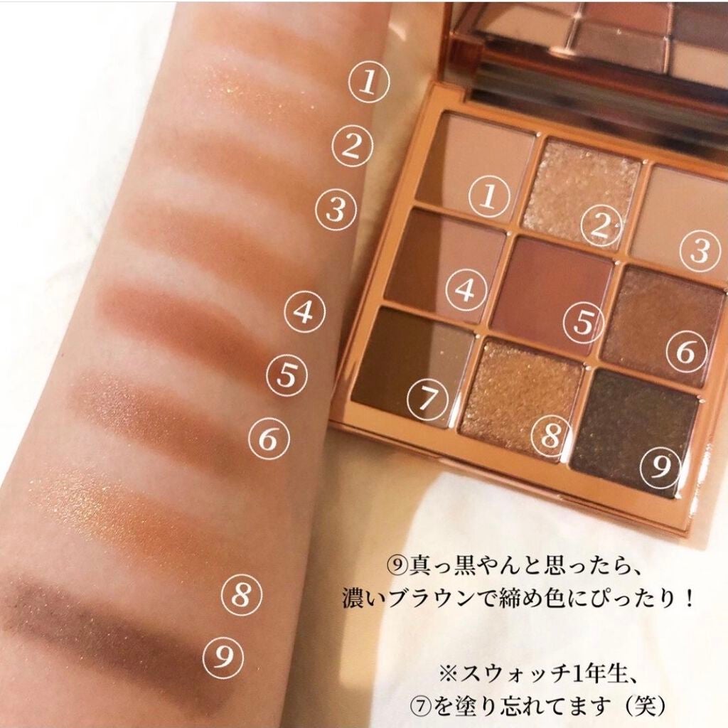 The Bella collection eyeshadow palette/CELEFIT/アイシャドウパレットを使ったクチコミ(3枚目)