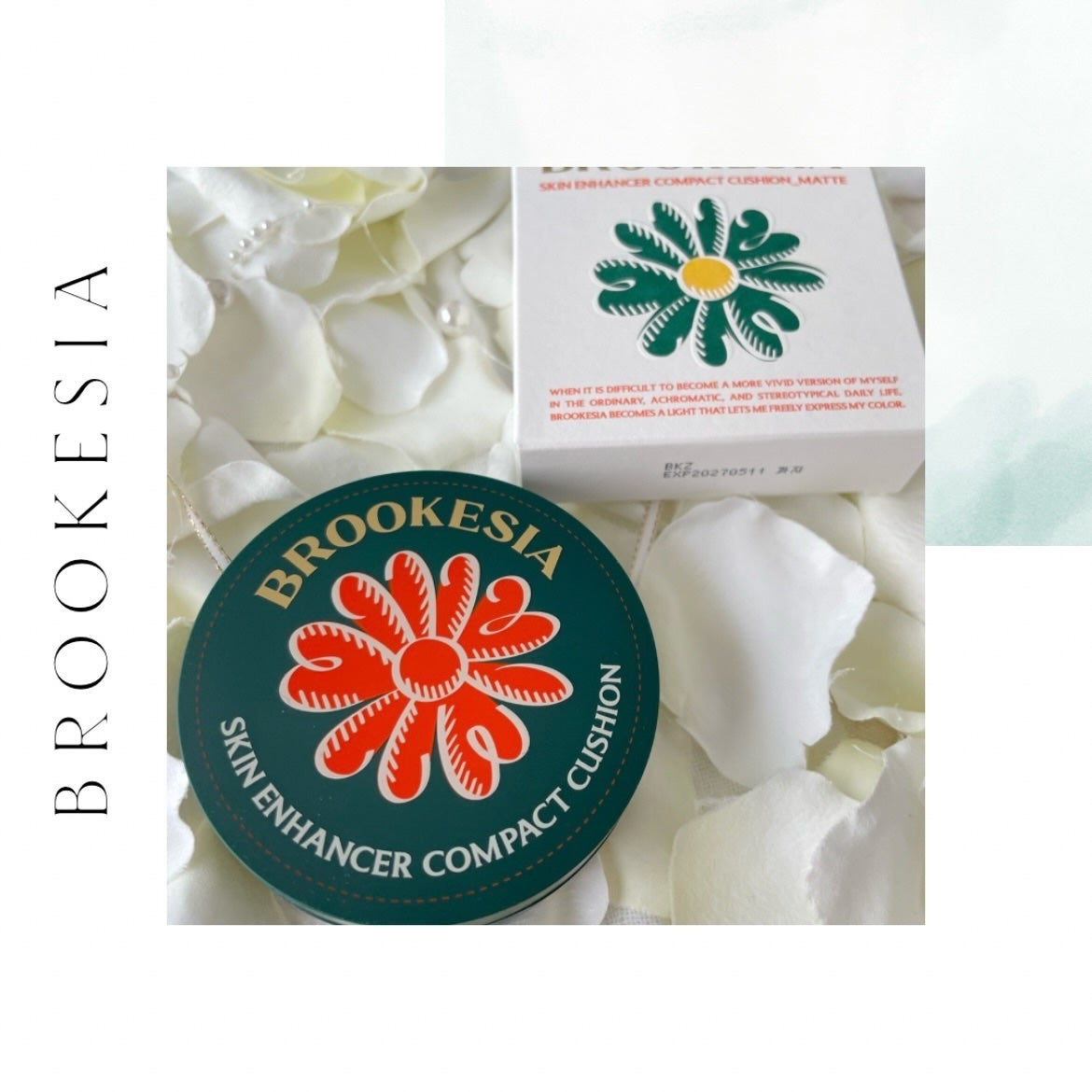 スキンエンハンサー コンパクト クッション (マット)/BROOKESIA/クッションファンデーションを使ったクチコミ(4枚目)
