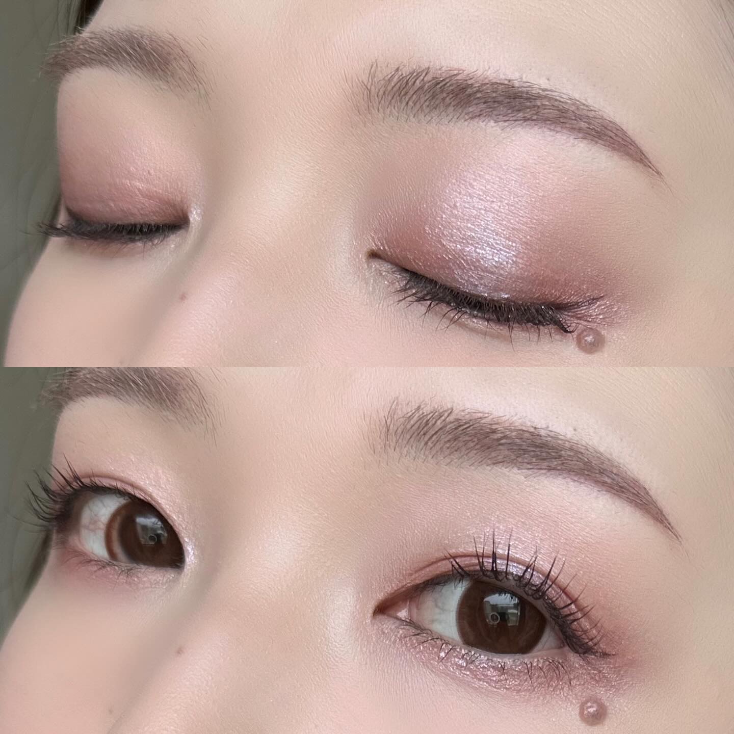 シャドーカスタマイズ　（ブリリアントグリッター）/MAJOLICA MAJORCA/グリッターを使ったクチコミ（2枚目）