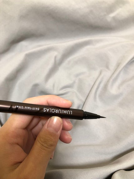 スキルレスライナー/LUMIURGLAS/リキッドアイライナーを使ったクチコミ(1枚目)