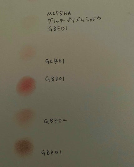 グリッタープリズム シャドウ/MISSHA/グリッターを使ったクチコミ(2枚目)