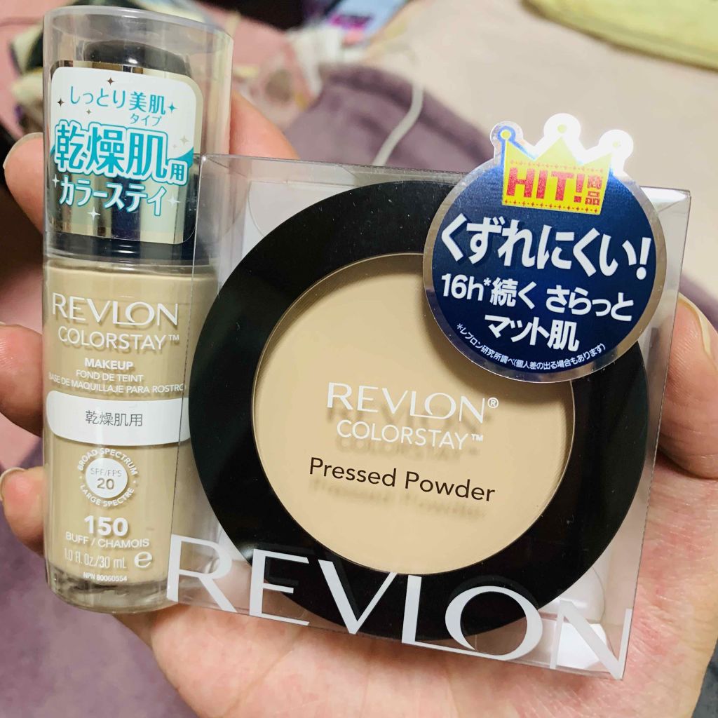 カラーステイ メイクアップ D/REVLON/リキッドファンデーションを使ったクチコミ(1枚目)