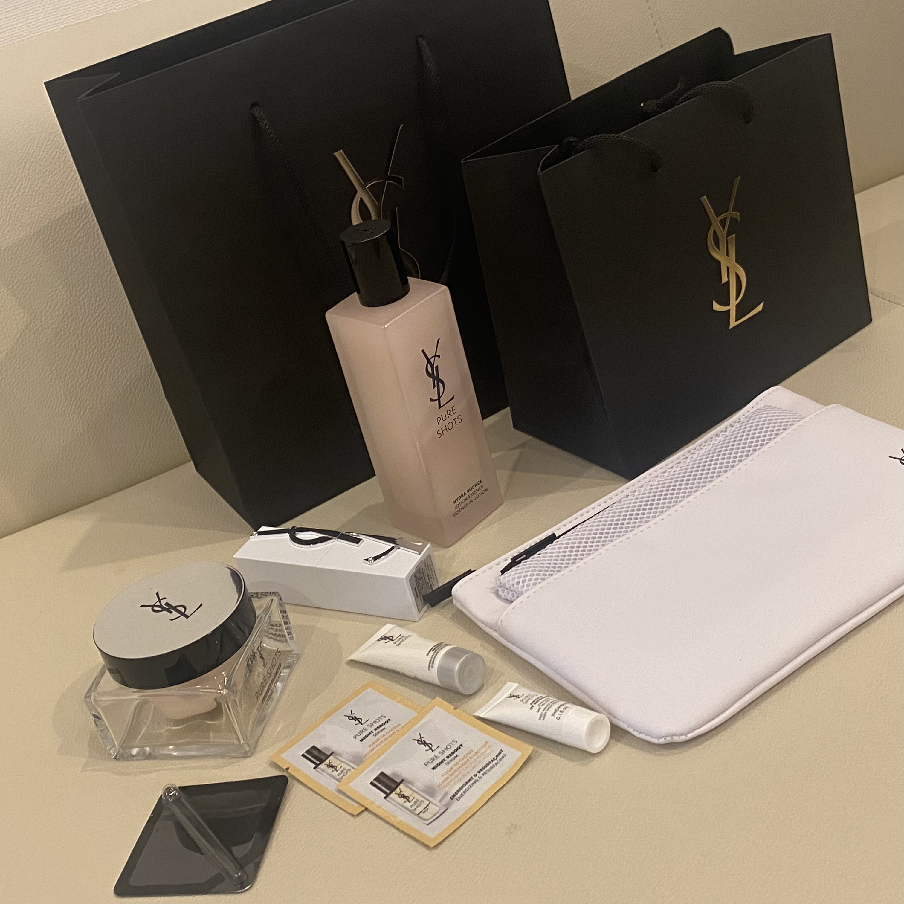 ピュアショット ナイト リチャージセラム/YVES SAINT LAURENT BEAUTE/美容液を使ったクチコミ（1枚目）