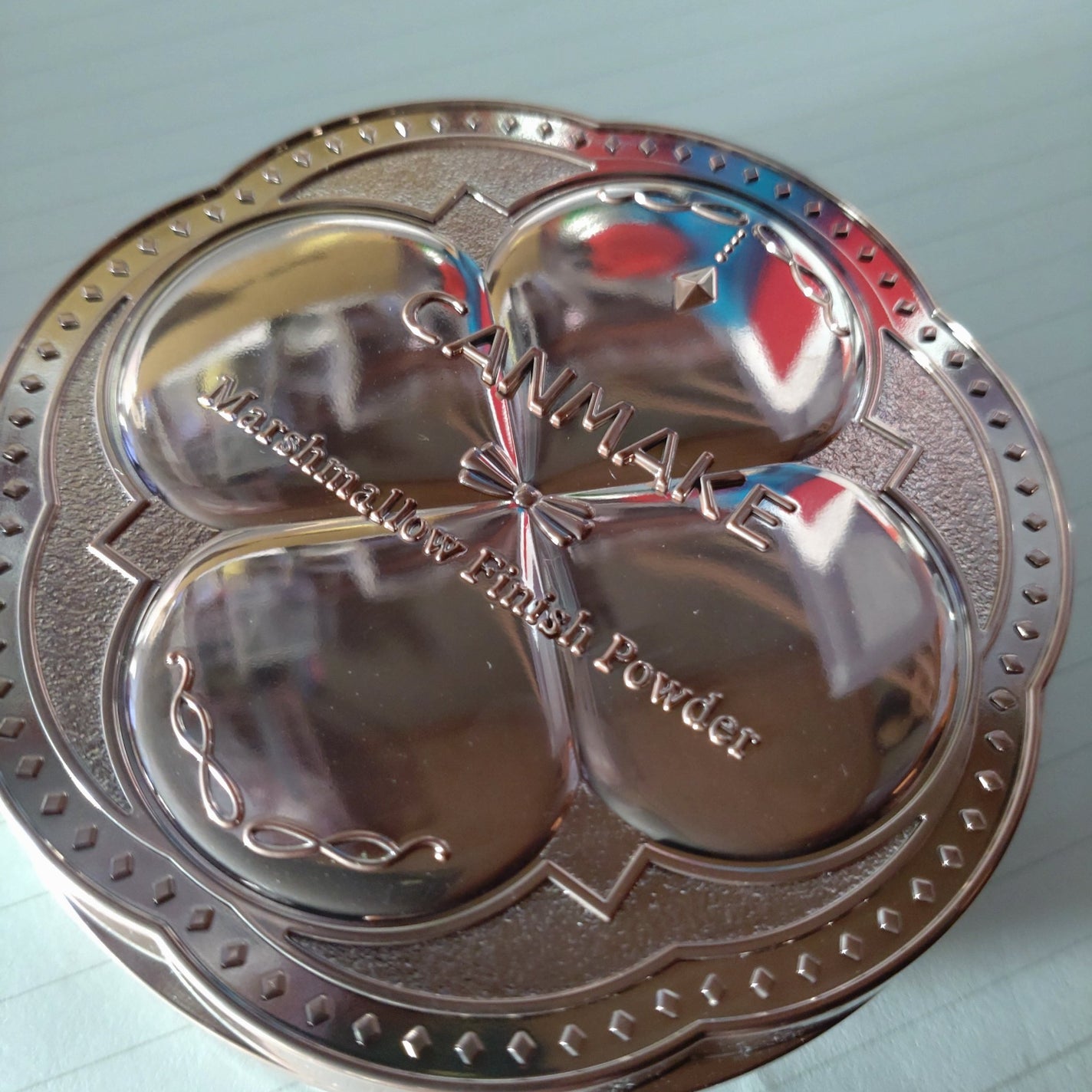 マシュマロフィニッシュパウダー/キャンメイク/プレストパウダーを使ったクチコミ(1枚目)