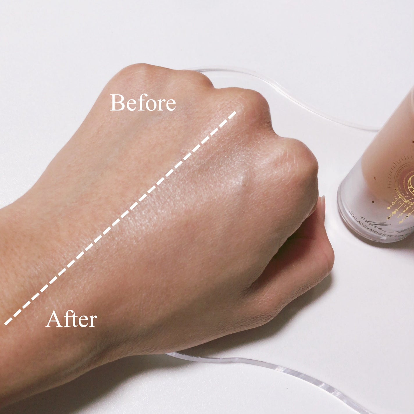 コラーゲンモイスチャースキンベース/illuN/化粧下地を使ったクチコミ(5枚目)