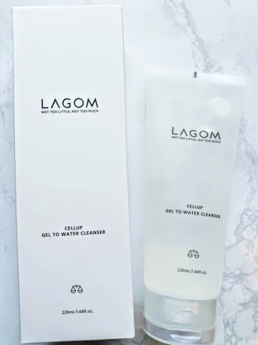 ラゴム ジェルトゥウォーター クレンザー(朝用洗顔)/LAGOM /洗顔フォームを使ったクチコミ（1枚目）