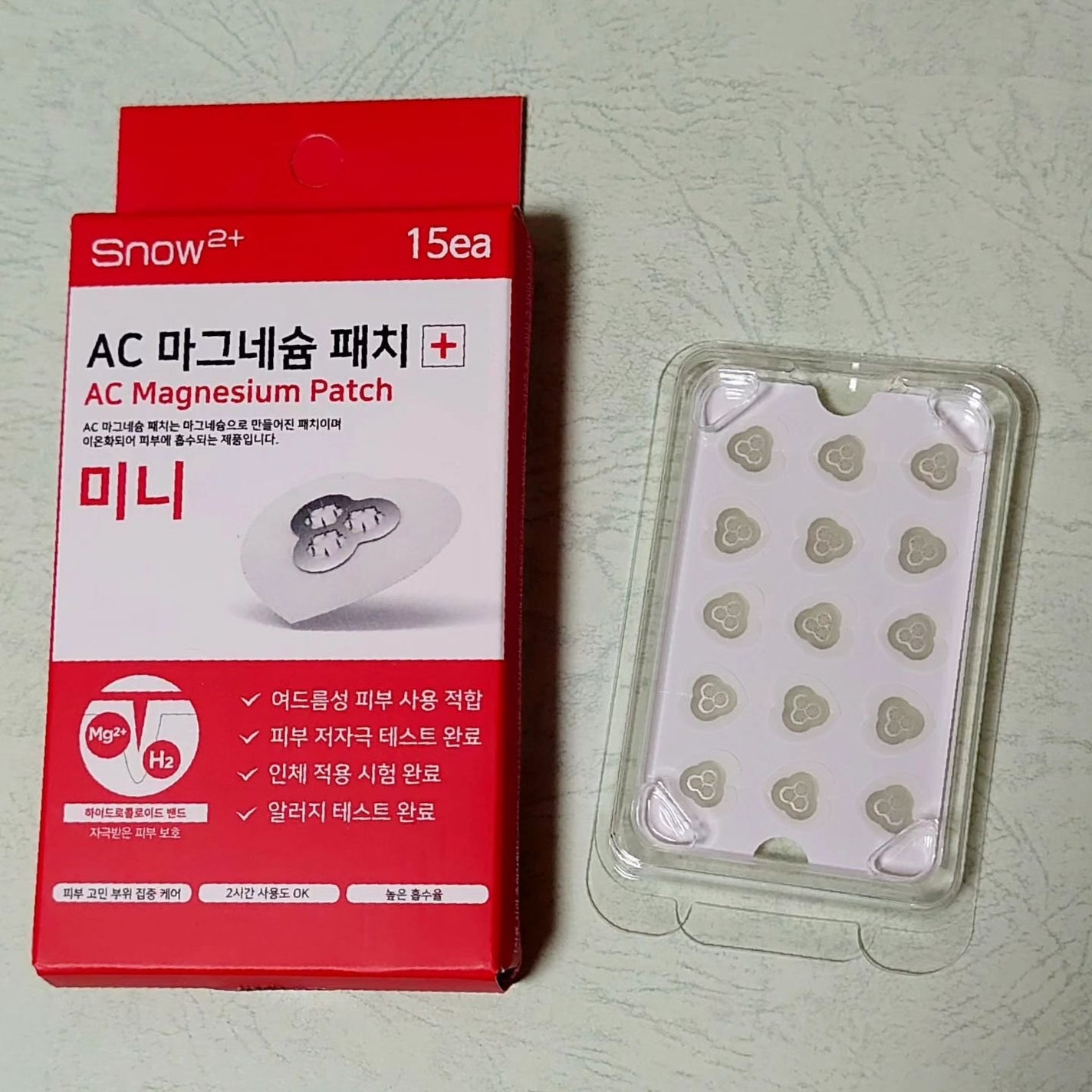 ACマグネシウムパッチ ミニ/スノーツープラス/にきびパッチを使ったクチコミ(1枚目)
