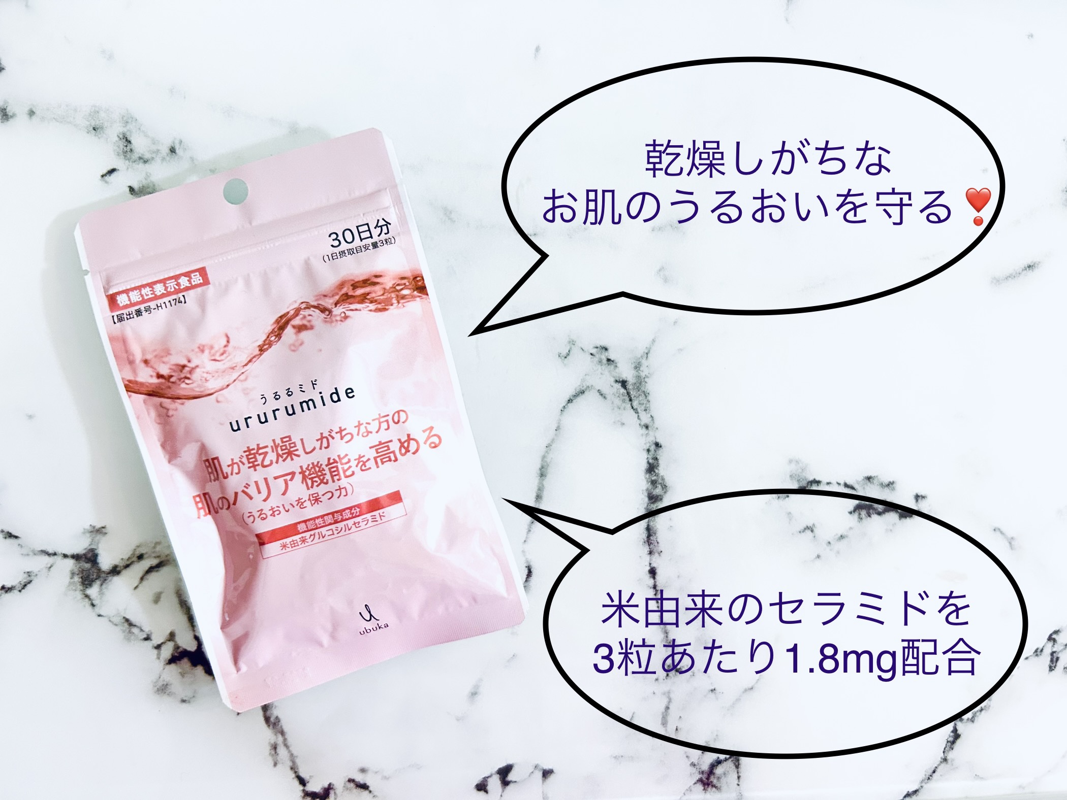 うるるミド/エクセレントメディカル /美容サプリメントを使ったクチコミ（1枚目）