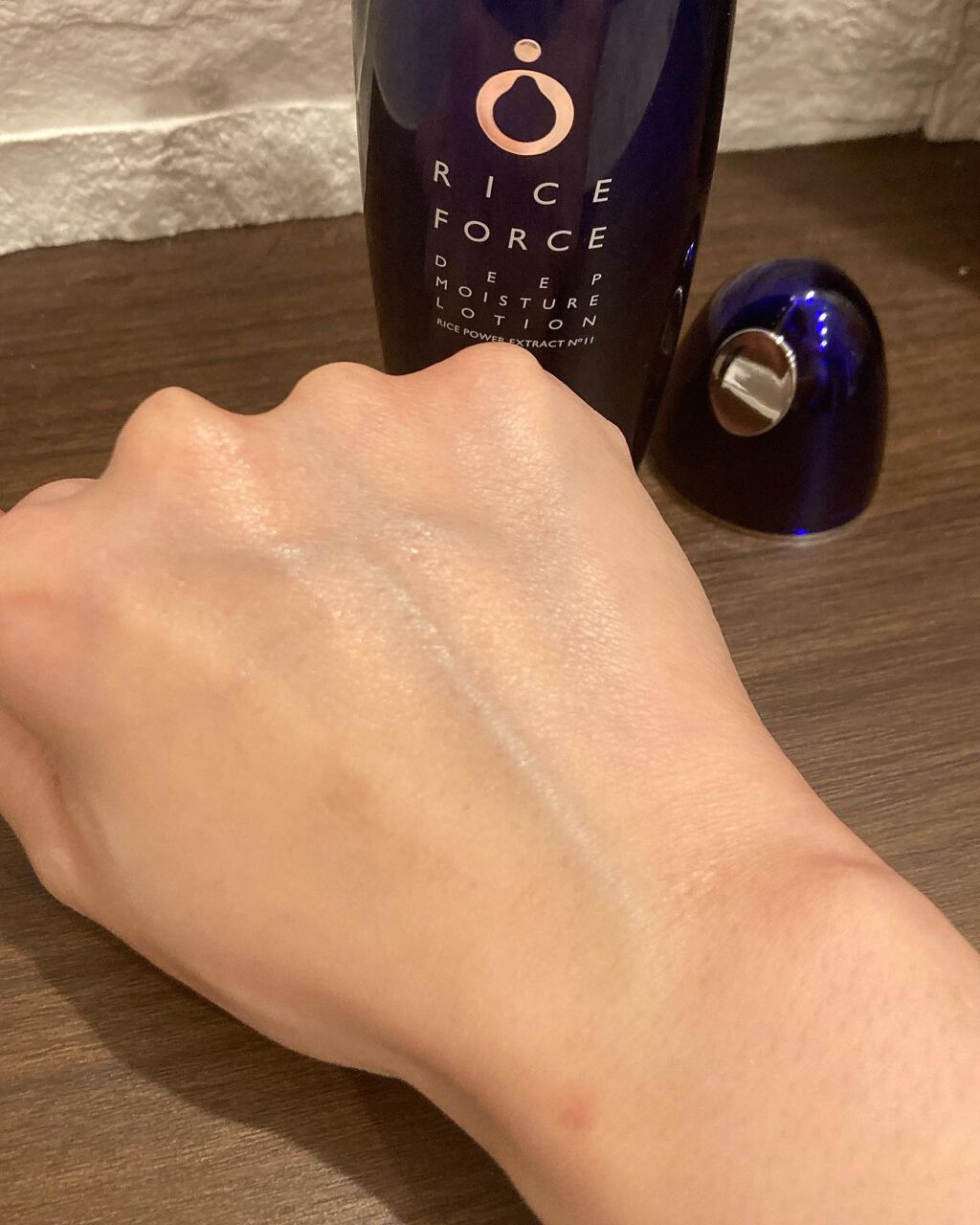ディープモイスチュアローション/ライスフォース/化粧水を使ったクチコミ(5枚目)