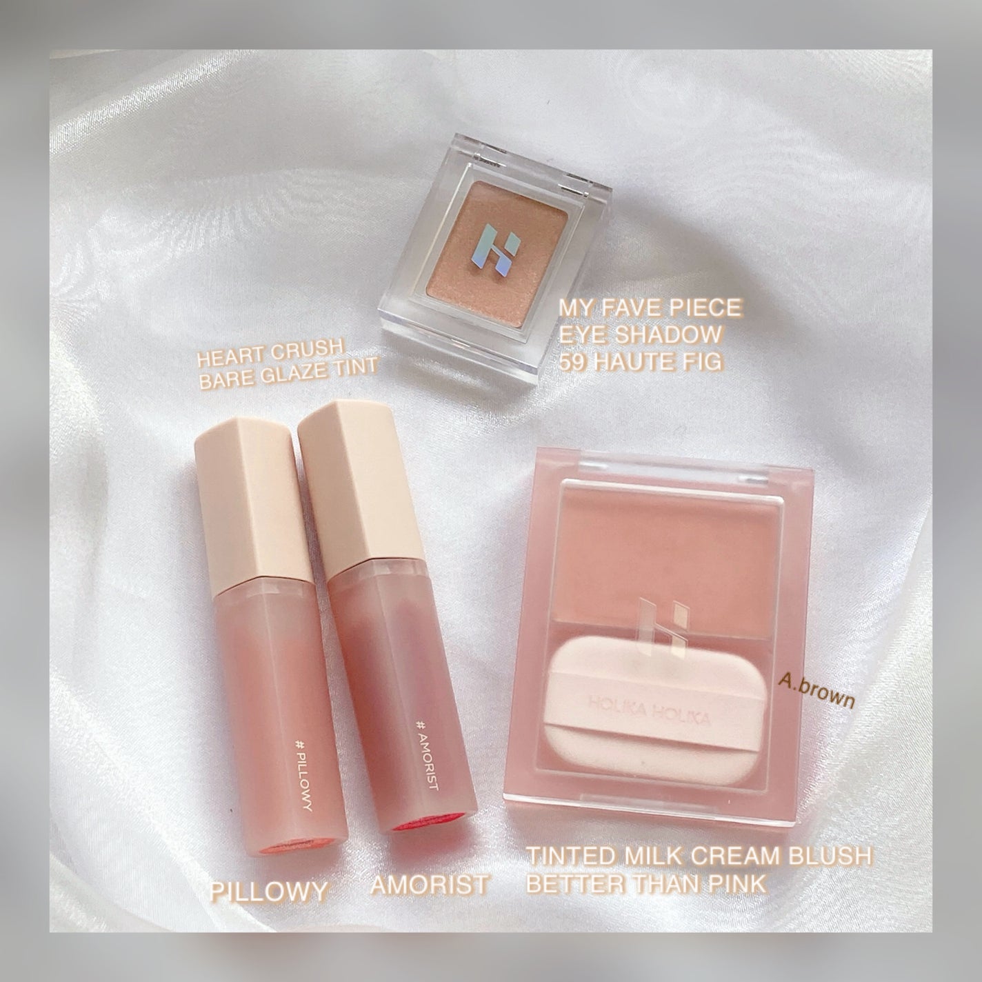 マイフェイブピースアイシャドウ/HOLIKA HOLIKA/単色アイシャドウを使ったクチコミ(2枚目)