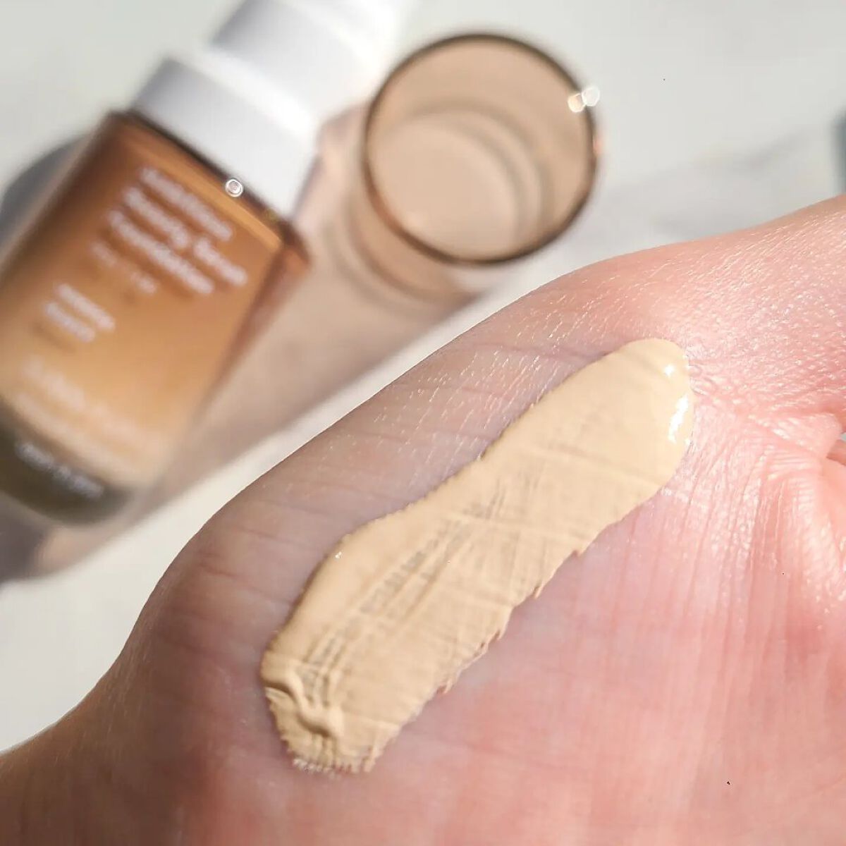 アンビシャス ビューティーセラムファンデーション 01/SINN PURETÉ/リキッドファンデーションを使ったクチコミ（3枚目）