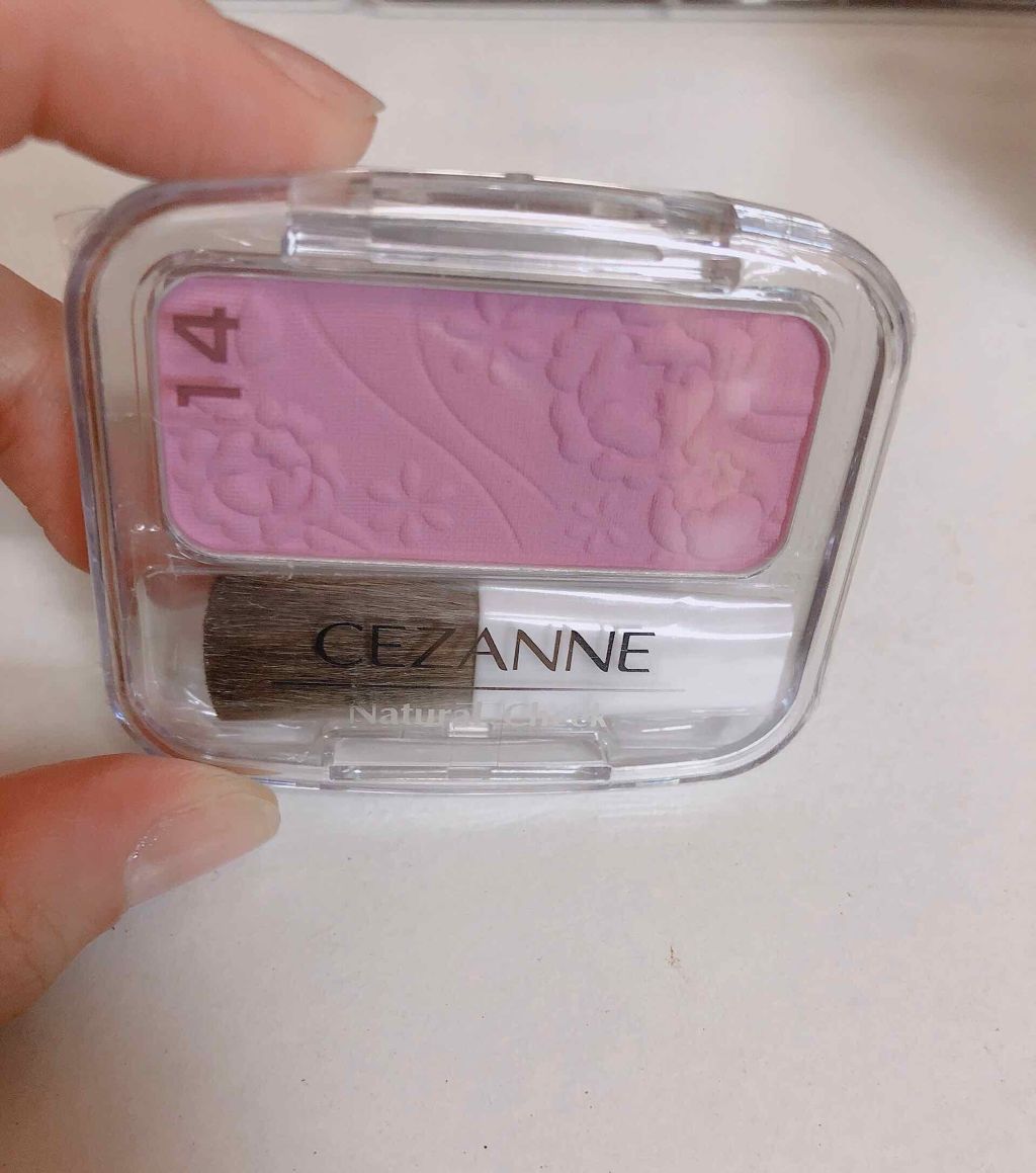 ナチュラル チークN/CEZANNE/パウダーチークを使ったクチコミ(1枚目)