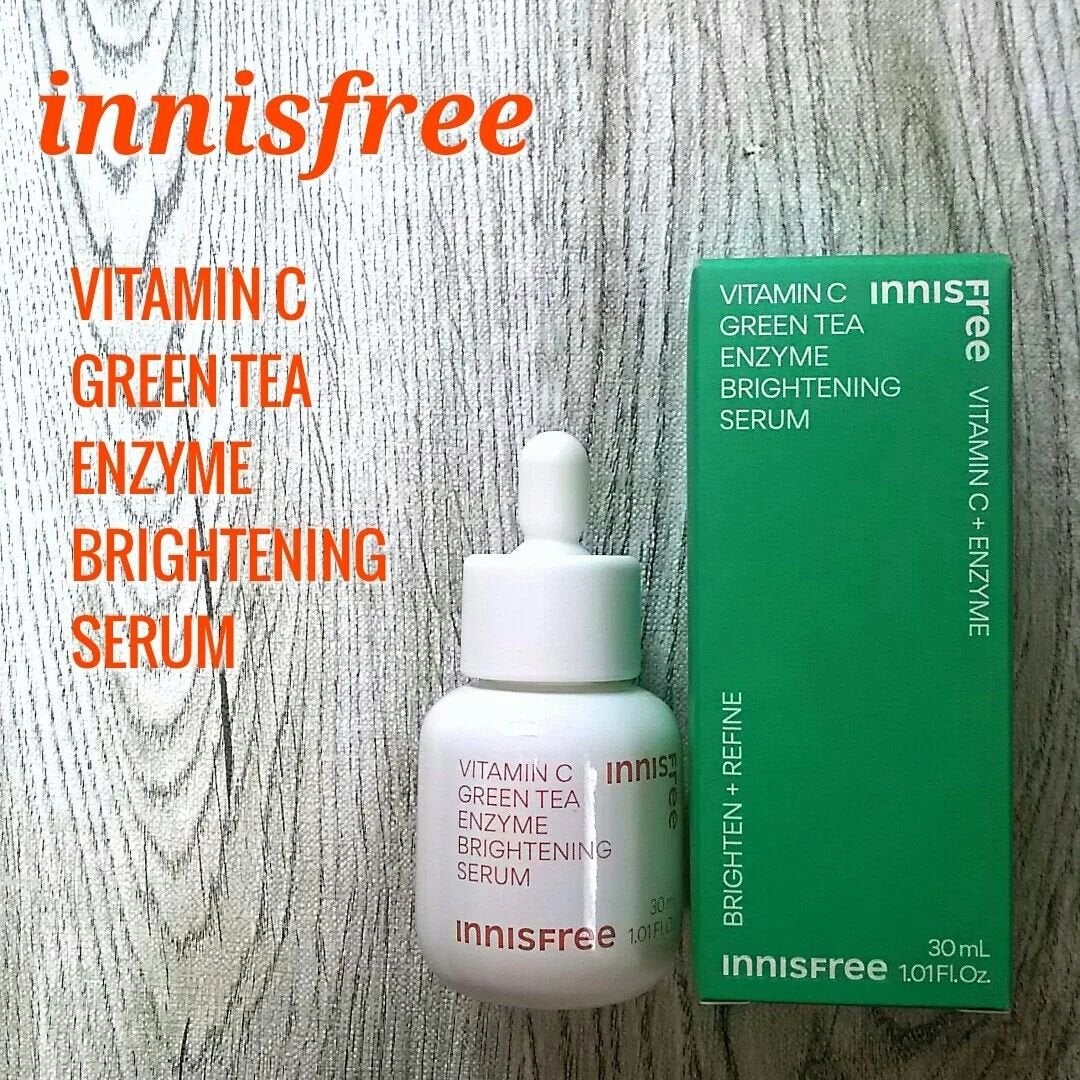 ビタC グリーンティーエンザイム ブライト セラム/innisfree/美容液を使ったクチコミ(1枚目)