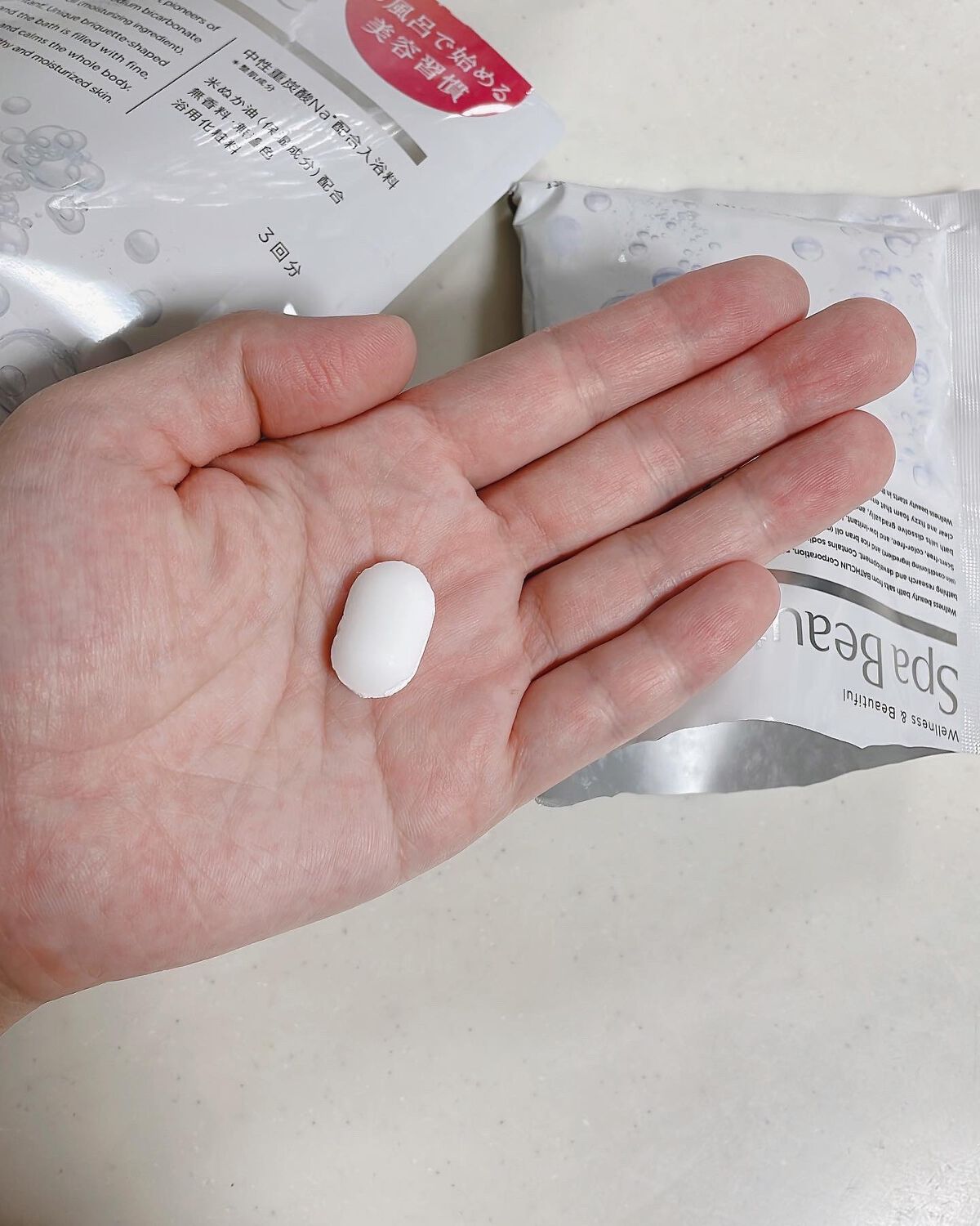 spa beaute/バスクリン/炭酸系入浴剤を使ったクチコミ（3枚目）