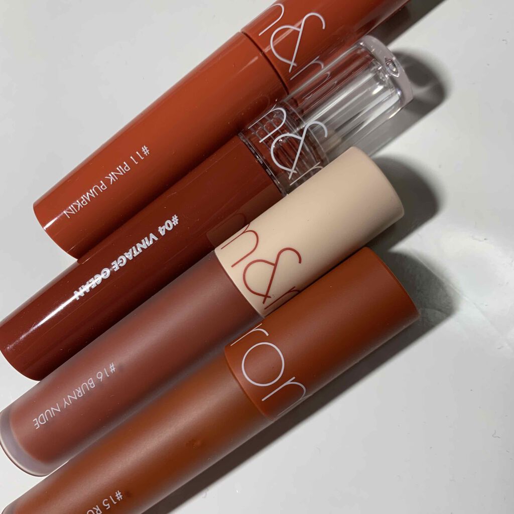 ジューシーラスティングティント/rom&nd/リップティントを使ったクチコミ（1枚目）