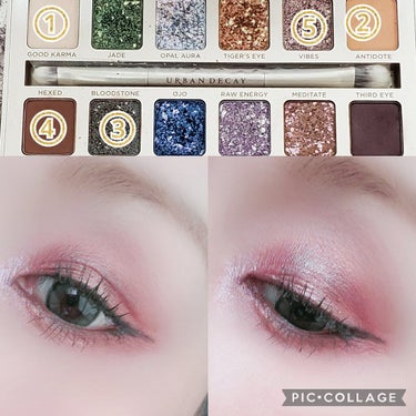 Stoned Vibes  Urban Decay/アーバンディケイ/アイシャドウパレットを使ったクチコミ（3枚目）