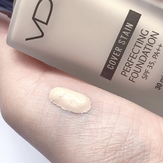 カバーステイン パーフェクティング ファンデーション/VDL/リキッドファンデーションを使ったクチコミ（2枚目）