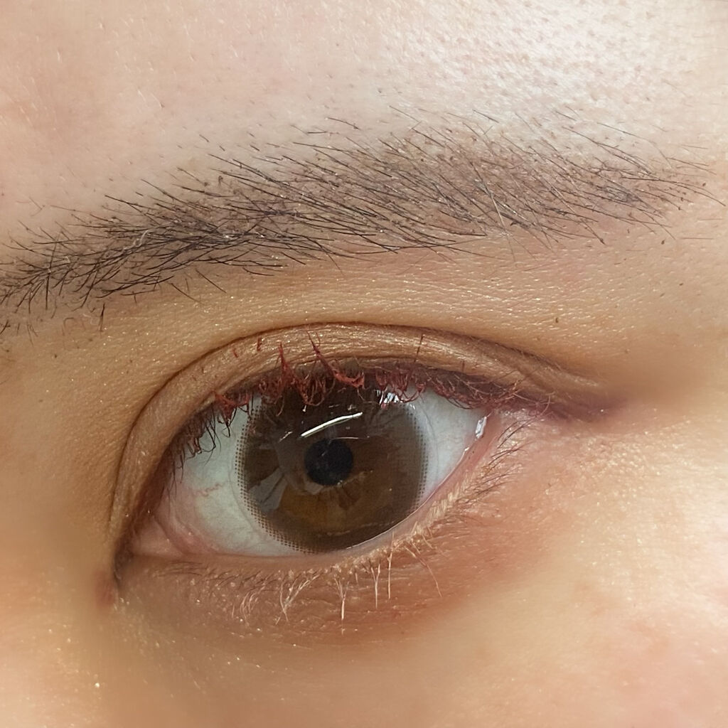 カラーリングマスカラ/uneven/マスカラを使ったクチコミ（3枚目）