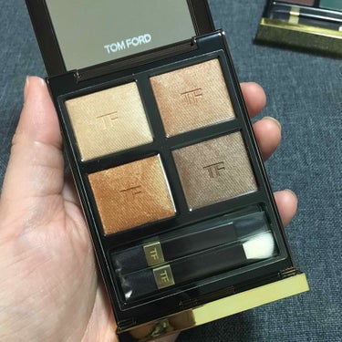 エモーションプルーフアイカラー 08 オーナチュレル/TOM FORD BEAUTY/ジェル・クリームアイシャドウを使ったクチコミ（1枚目）