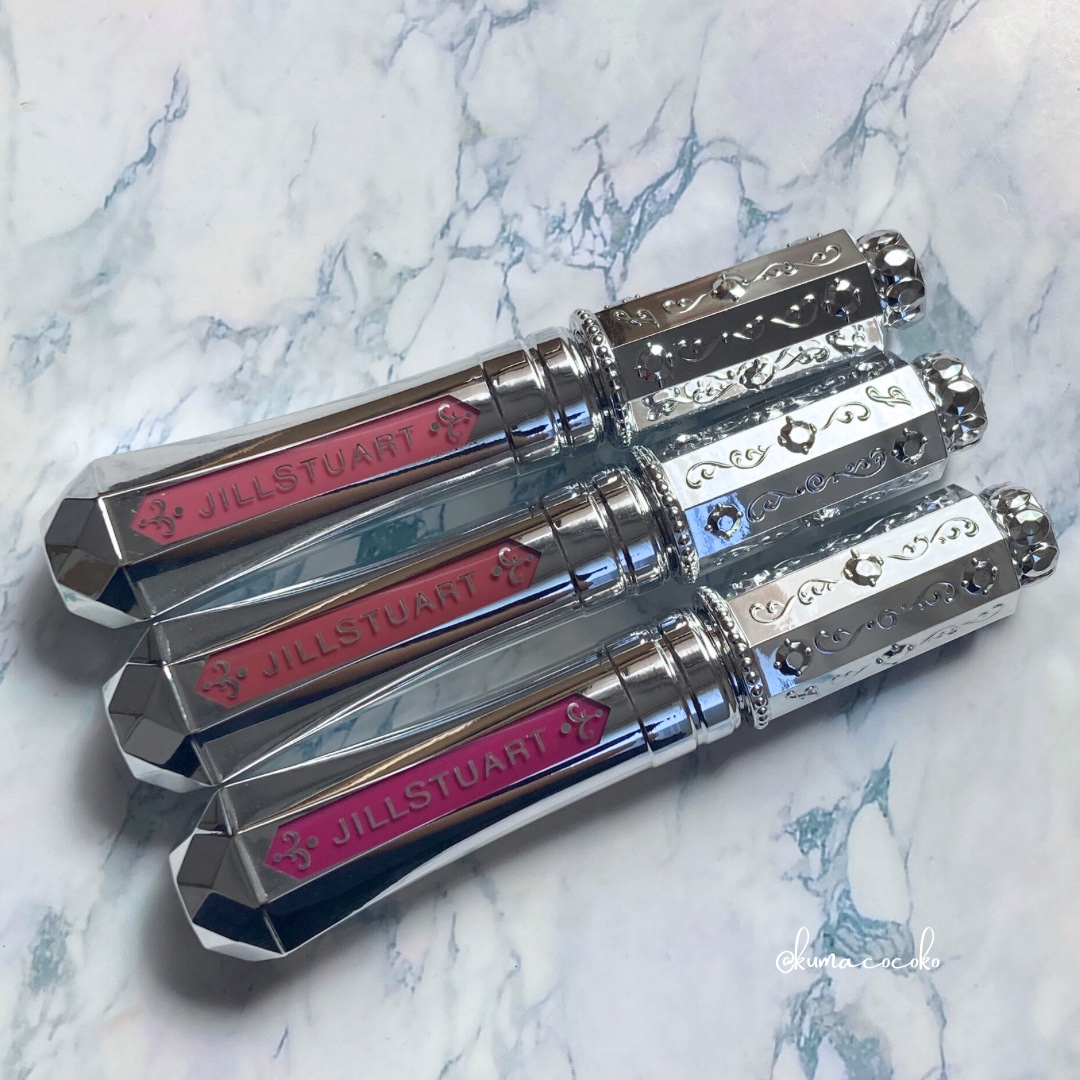 ジルスチュアート タイムレスグロウ ルージュティント 01 strawberry lake/JILL STUART/リップティントを使ったクチコミ（1枚目）