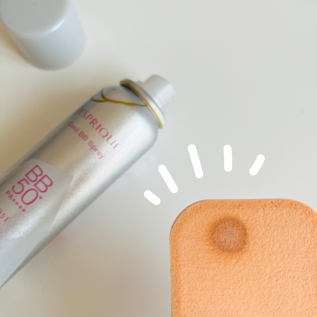 冷感タッチ BBスプレー UV 50 W/ESPRIQUE/BBクリームを使ったクチコミ（2枚目）