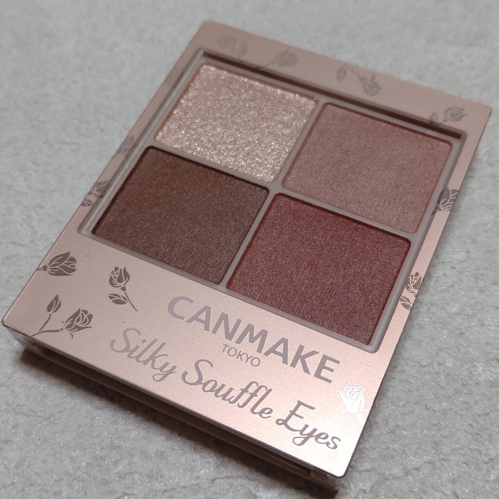 シルキースフレアイズ(マットタイプ)/キャンメイク/アイシャドウパレットを使ったクチコミ(1枚目)