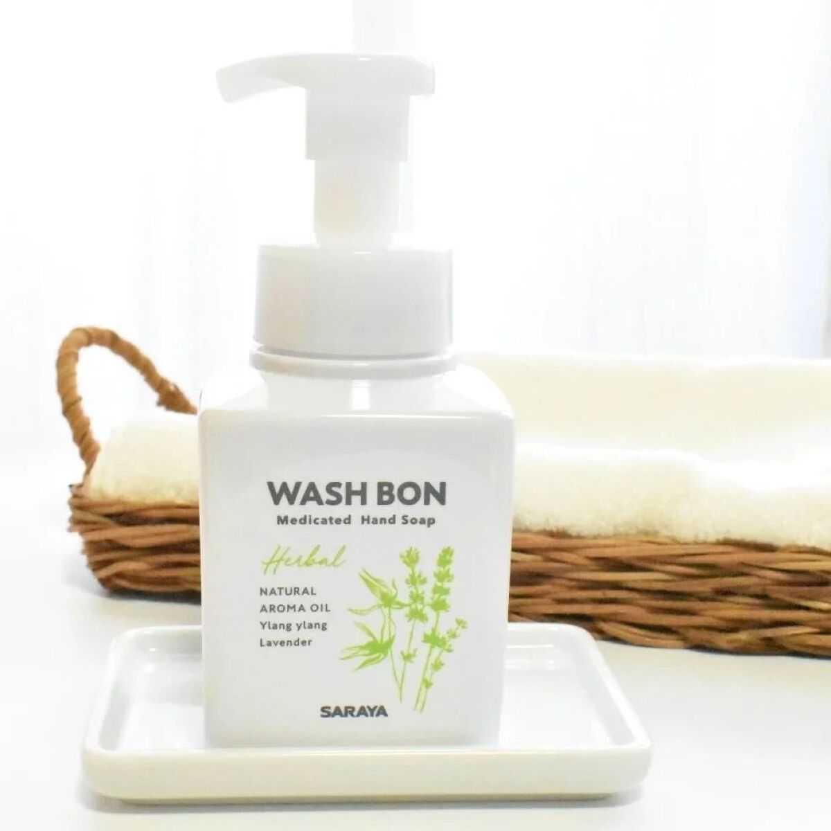 ウォシュボン ハーバル薬用ハンドソープ/サラヤ/ハンドソープ by suguri 