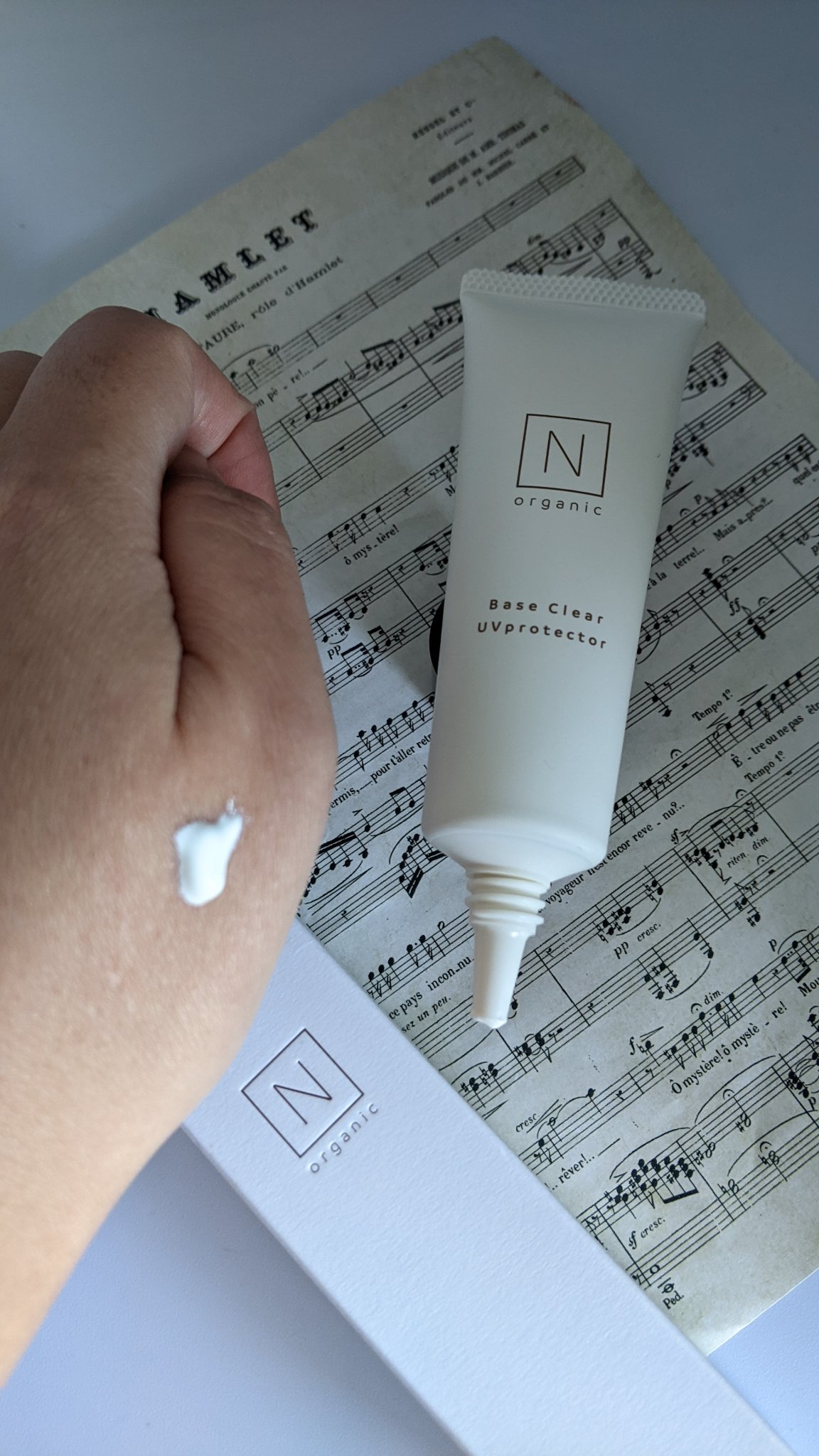 ベース クリアUVプロテクター/Ｎ organic/日焼け止めクリームを使ったクチコミ（2枚目）